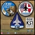Parches f-16 falcon