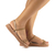 Sandália Mississipi Flatform Strass Ouro Rosê - loja online