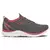 Tênis Olympikus Day Feminino na cor cinza chumbo com detalhes em rosa, ideal para atividades esportivas.