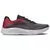 Tênis Olympikus Masculino Index 3 na cor cinza com detalhes em vermelho.