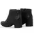 Bota Bottero Zíper Liso Couro Preto - comprar online