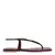Sandália Rasteira Santa Lolla Verniz Wetting Vermelho Malbec - comprar online