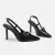 Scarpin Slingback Via Marte Salto Alto Verniz Preto na internet