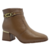 Bota Modare Salto Bloco Marrom - comprar online