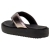 Tamanco Chinelo Moleca Flatform Grafite Preto - Tok Calçados