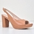 Sandália Ramarim Salto Alto Caramelo - comprar online