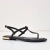 Sandália Rasteira Beira Rio Strass Preto - comprar online