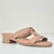 Tamanco Piccadilly Conforto Salto Baixo Nude - comprar online