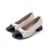 Scarpin Piccadilly Tati Salto Médio Off White - comprar online