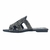 Rasteirinha Moleca Preto Slide Strass - comprar online