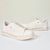 Tênis Via Marte Casual Clássico Off White Marfim - Tok Calçados