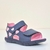 Sandália Klin Infantil Baby Corações Rosa Azul Marinho na internet