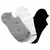 Kit 03 Pares Meia Soquete Adulto Lupo Sport Branco/Cinza/Preto na internet