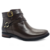 Bota Kader Fivelas Couro Marrom Café - comprar online