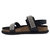 Sandália Flat Beira Rio Strass Velcro Preto na internet