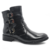 Bota Kader Fivelas Couro Preto - comprar online