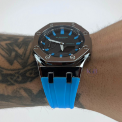 G-SHOCK GA2100 STEEL (AZUL) (40MM) - comprar online
