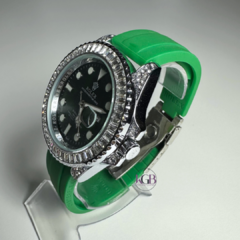 YACHT MASTER CRAVEJADO (VERDE) - KGB ACESSÓRIOS