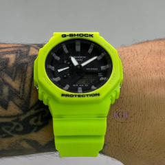 G-SHOCK GA2100 40MM (VERDE LIMA) - comprar online
