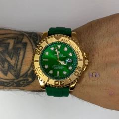YACHT MASTER SILICONE (VERDE)