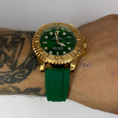 YACHT MASTER SILICONE (VERDE) - comprar online