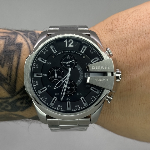 DIESEL 10 BAR (PRATA/PRETO) (PREMIUM)
