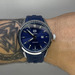 TAG CARRERA SILICONE (AZUL)