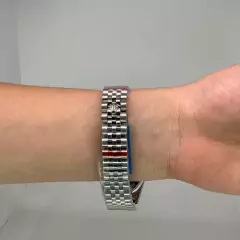 ROLEX (PRATA/PRETO) (30mm) na internet