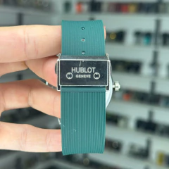 GENEVE SILICONE (PRATA/VERDE) - KGB ACESSÓRIOS