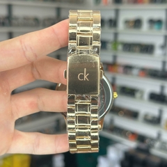 CK AÇO (DOURADO/AZUL) - KGB ACESSÓRIOS