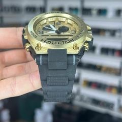 GS STEEL BORRACHA 2 (DOURADO/PRETO) na internet