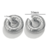 Ear Cuffs Tara - Acero de titanio