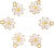 Dije Flor Margarita - Doble y Simple - Pack x10u - comprar online