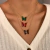 Collar mariposa de cristal - comprar online
