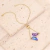 Imagen de Pulsera Mariposa de acrílico - Cobre