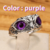 Imagen de Anillo Ojos de Búho - Ajustable