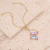 Pulsera Mariposa de acrílico - Cobre - comprar online