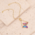 Pulsera Mariposa de acrílico - Cobre - Merlina Tiendita