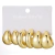 Set de Aros Althea (9 pares) en internet