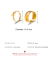 Set x2 Anillos Butterfly - Ajustable - tienda online