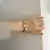 Pulsera Belt - Acero de Titanio Chapado en Oro - comprar online