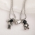 Set x2 Collares Astronautas unidos - con imán