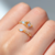 Anillo Luna - Cobre - Ajustable - comprar online