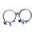 Image of Set x2 pulseras para parejas - Astronautas