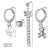 Set x4 aros - Bears en internet