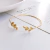 Pulsera de Hojitas - Ajustable - Merlina Tiendita