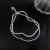 Set x2 Pulseras Sparkling - Baño de plata S925 en internet