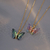 Collar Sweet Butterfly - Acero de Titanio en internet