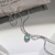 Collar Corazón doble cadena - Cobre - comprar online
