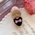 Anillo Moño de cristal - Cobre - Merlina Tiendita